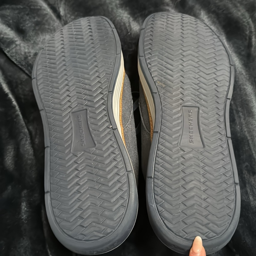 Skechers Navy/Denim Shoes - Picture 6 of 6